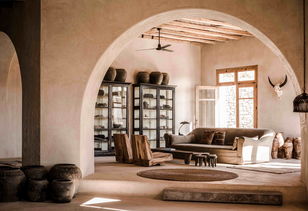 希腊米克诺斯岛Scorpios餐厅 波西米亚风情的室内设计艺术