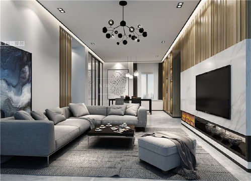 莫川设计 · 山语海86平米现代简约风格装修案例