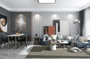 春江花月圆六号样板间空间设计方案